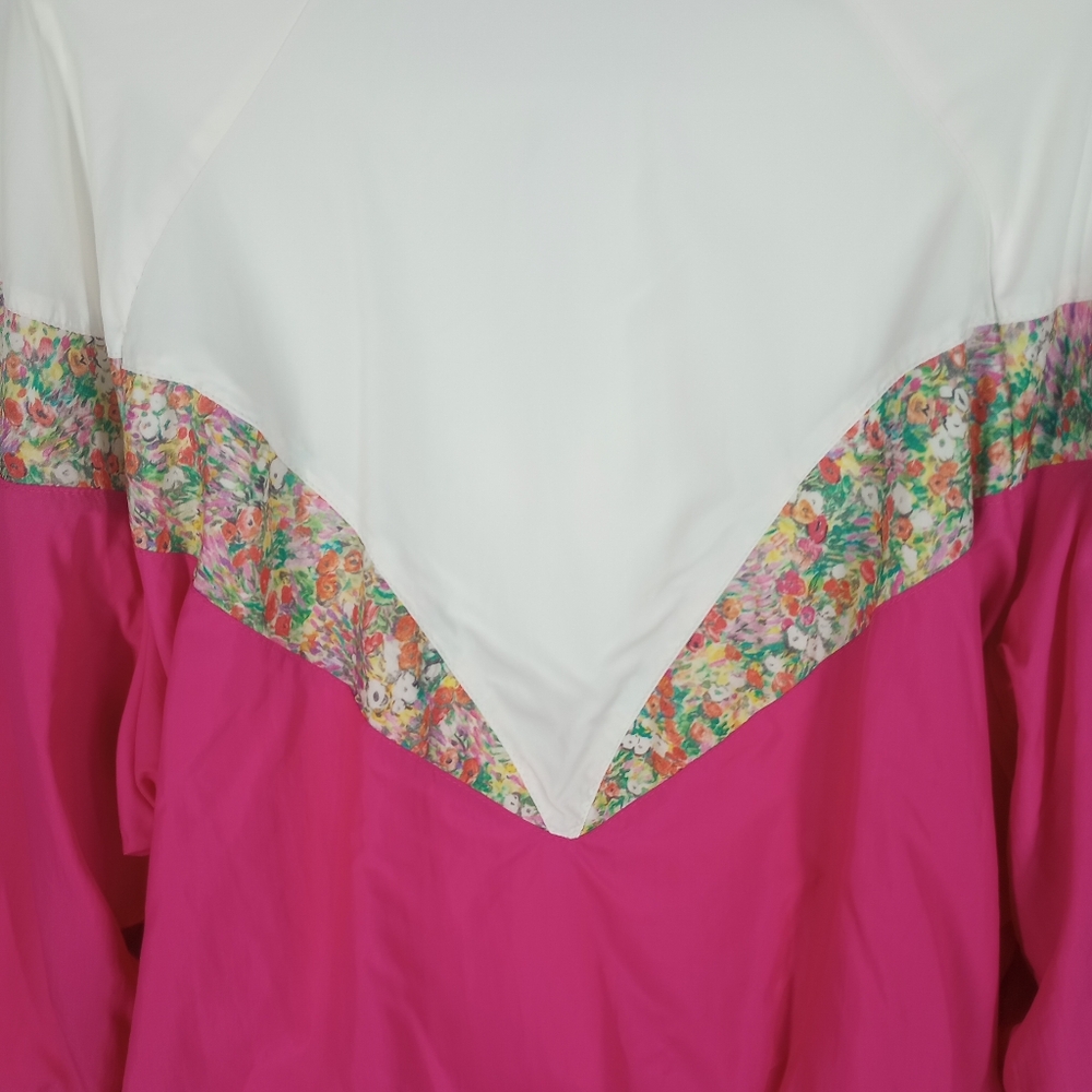 Vintage 80's 90's Colorful Windbreaker Jacket Rukka Made In Finland Size 36(M) - Picture 11 of 12